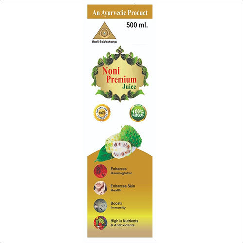 500ml Noni Premium Juice Manufacturer and Supplier in India
